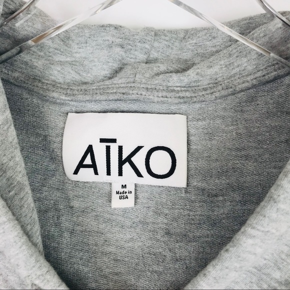 Aiko gray hoodie - Picture 4 of 5